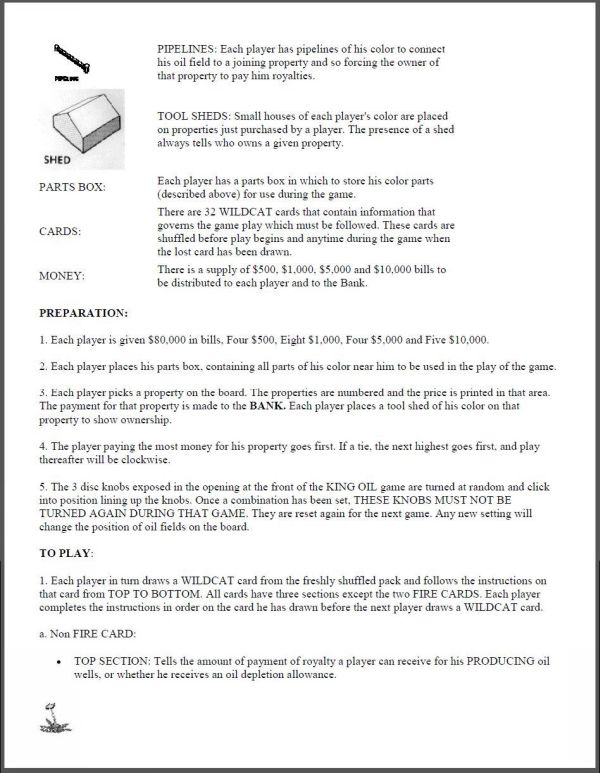 King Oil Rules Page 3