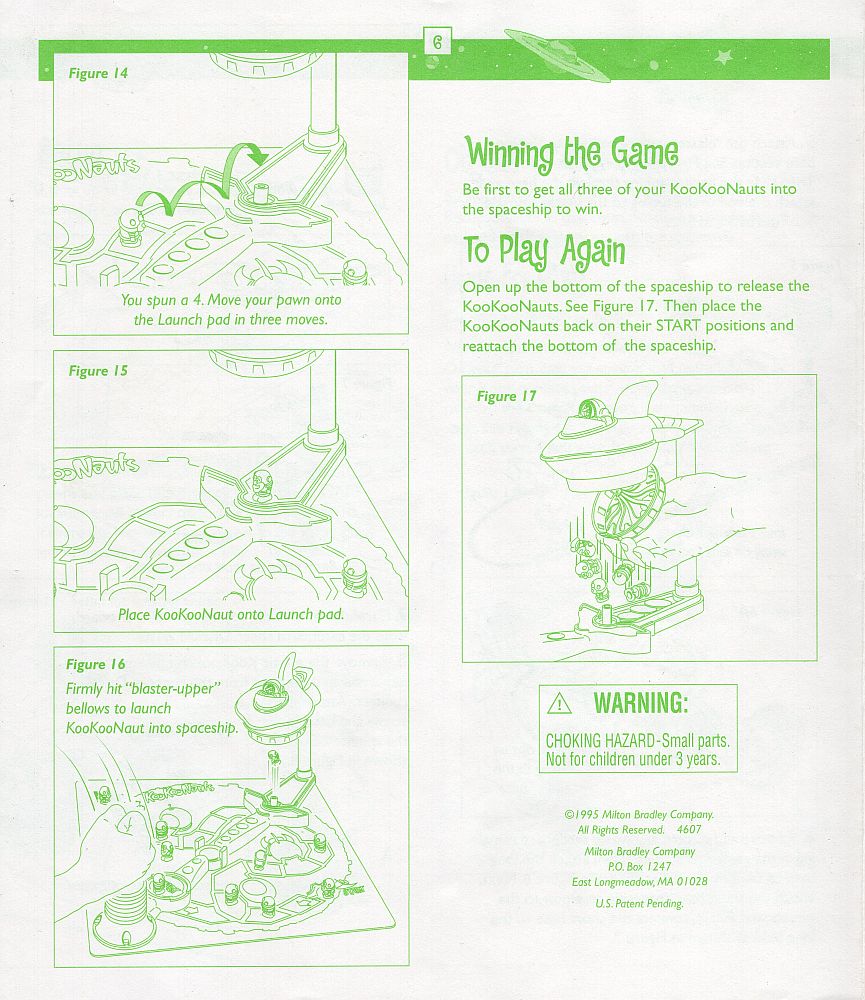 Koo Koo Nauts Rules Page 6