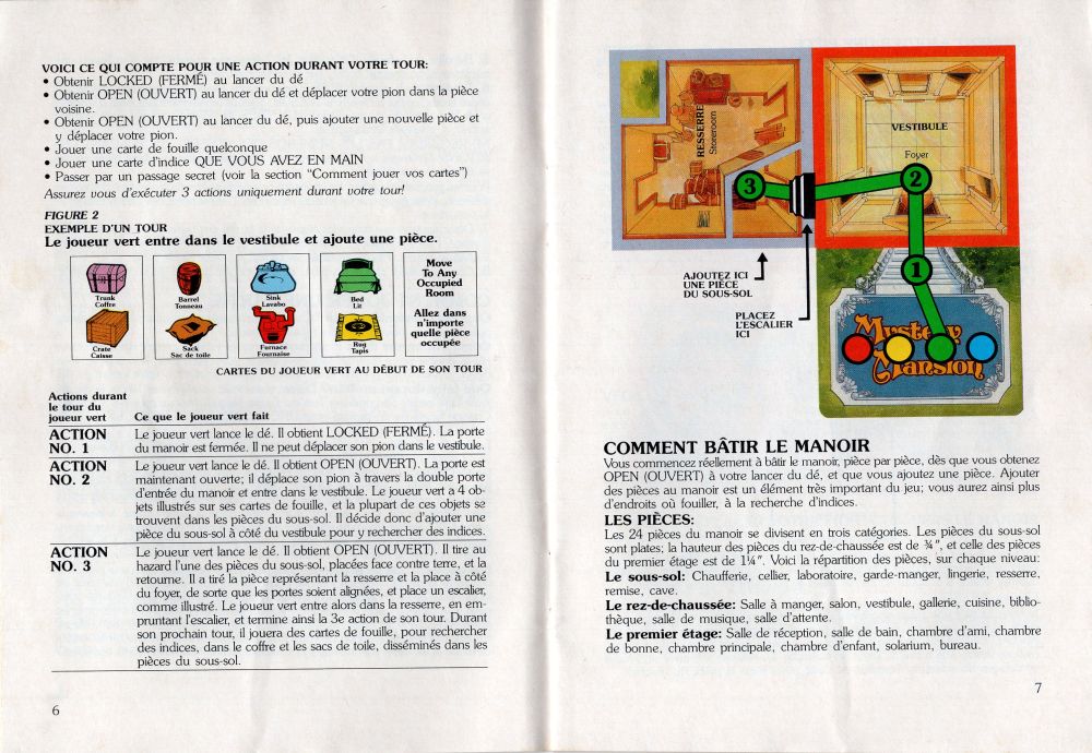 Le Manoir Mystérieux Rules Page 4