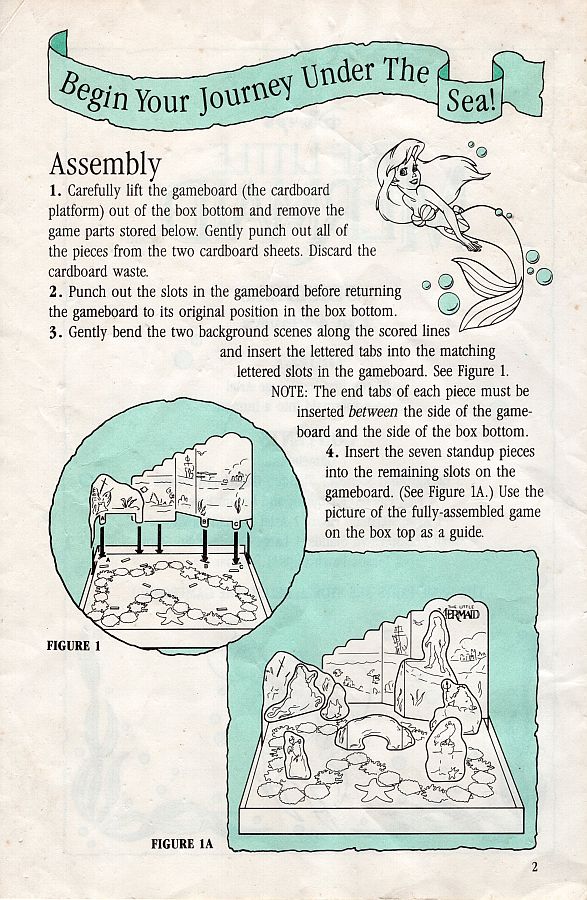 Little Mermaid 3D Rules Page 2