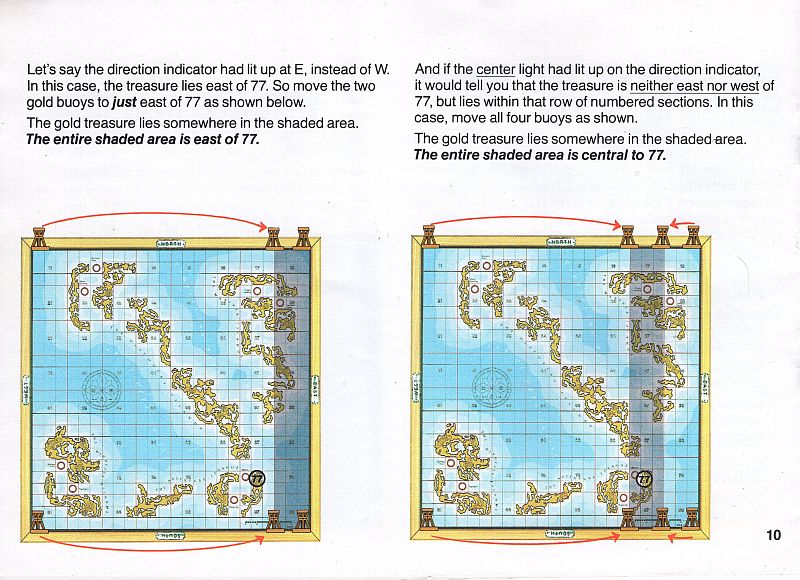 Lost Treasure Electronic Deep-Sea Diving Game Rules Page 12
