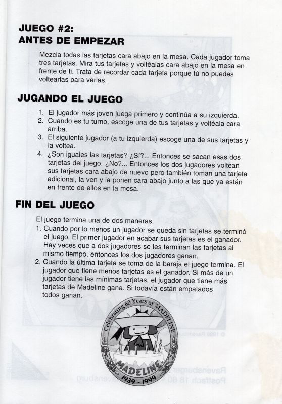 Madeline y los Gitanos Rules Page 3