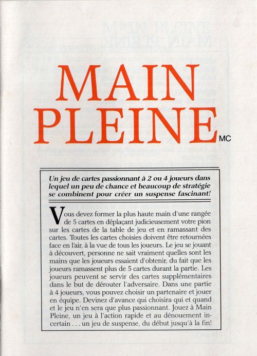 Main Pleine Rules Page 1