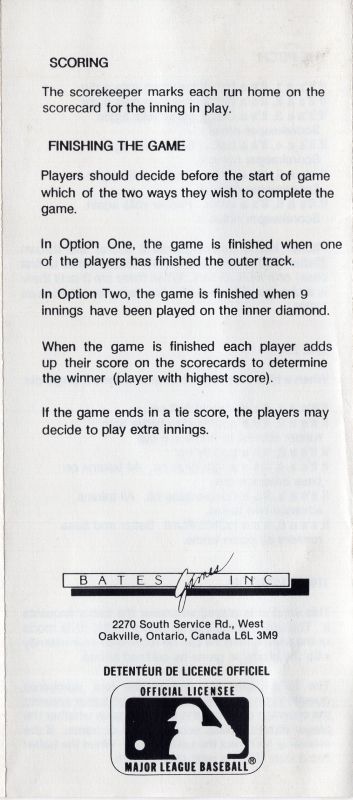 Major League Baseball Rules Page 6