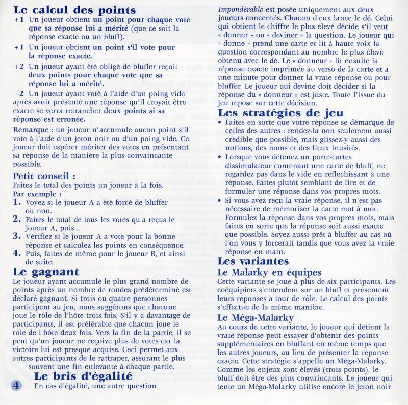Malarky Rules Page 5