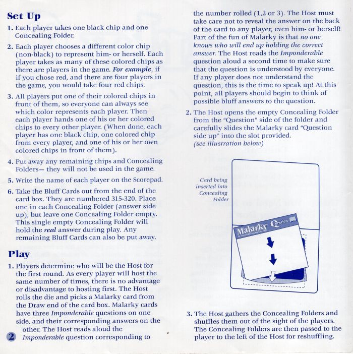 Malarky Rules Page 2