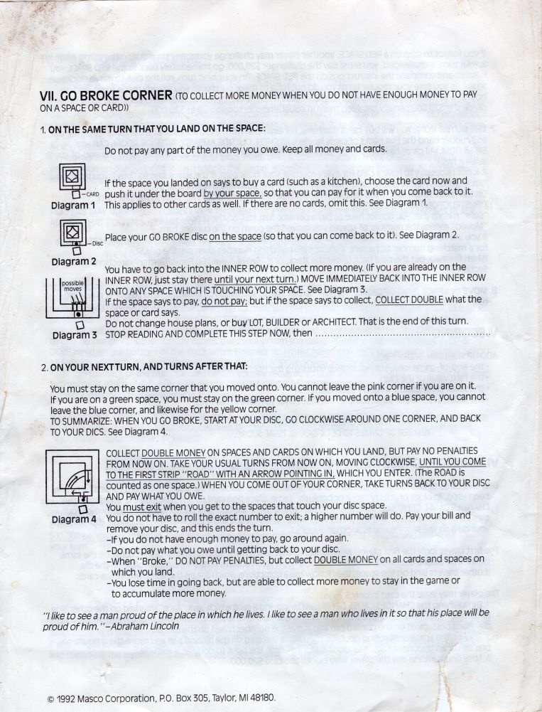 Mansions & Money Rules Page 4