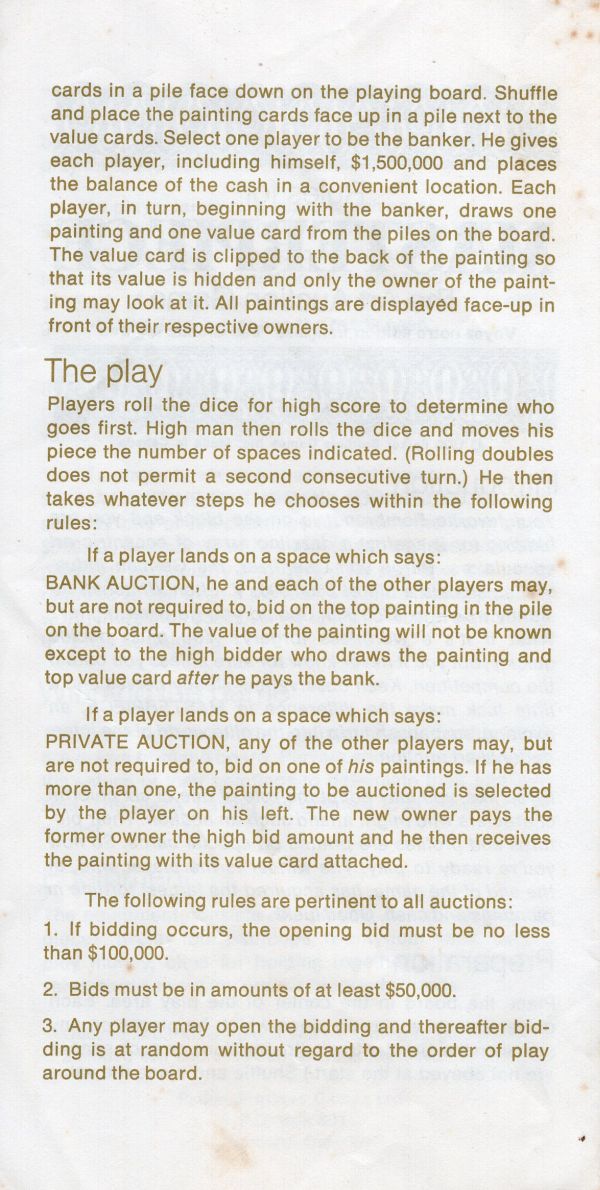 Masterpiece Rules Page 2