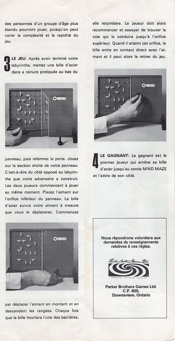 Mind Maze Rules Page 2