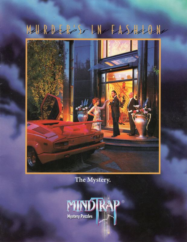 Mindtrap - Mystery Puzzle - Murder's In Fashion Rules Page 1