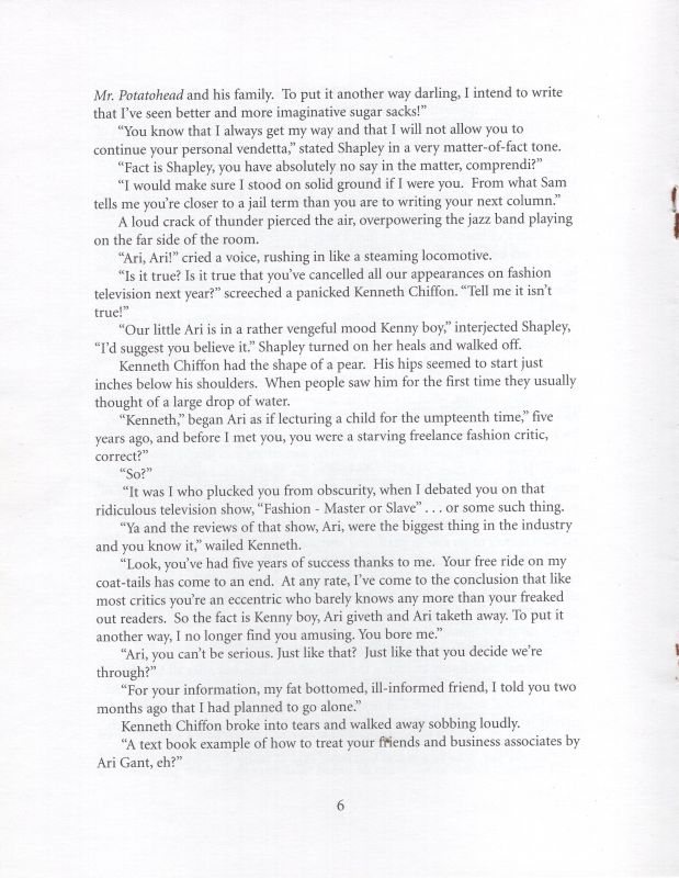 Mindtrap - Mystery Puzzle - Murder's In Fashion Rules Page 7