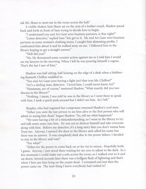 Mindtrap - Mystery Puzzle - Murder's In Fashion Rules Page 11