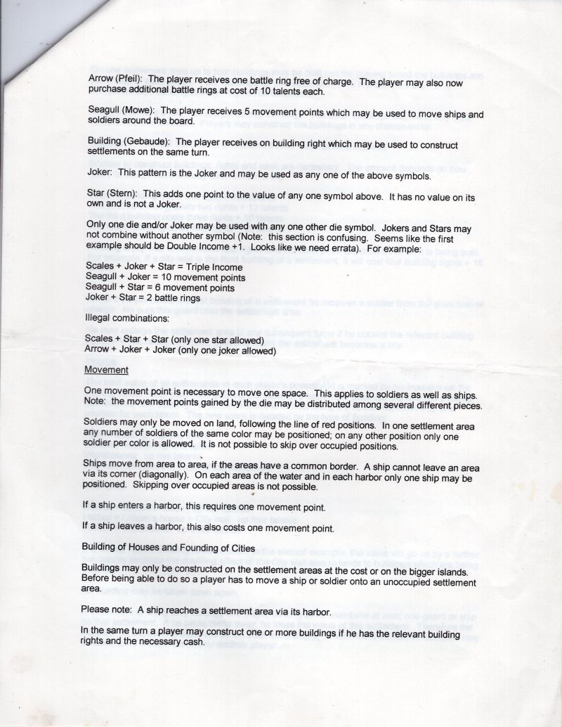 Minos Rules Page 2