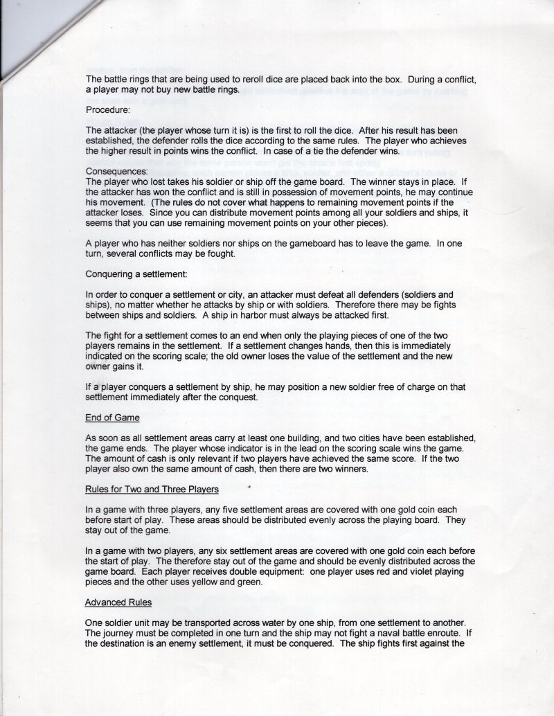 Minos Rules Page 5