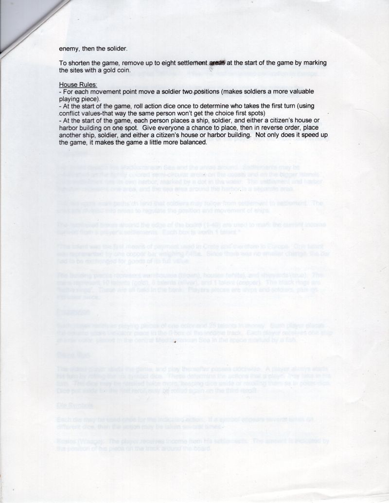 Minos Rules Page 6