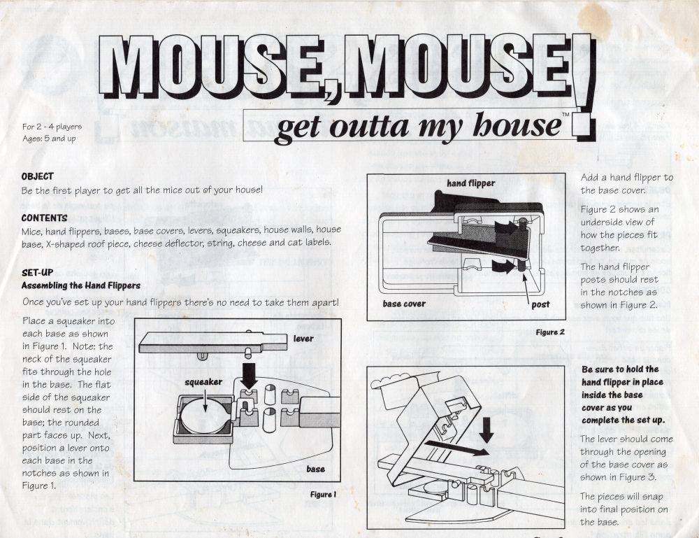 Mouse Mouse Get Outta My House Rules Page 1