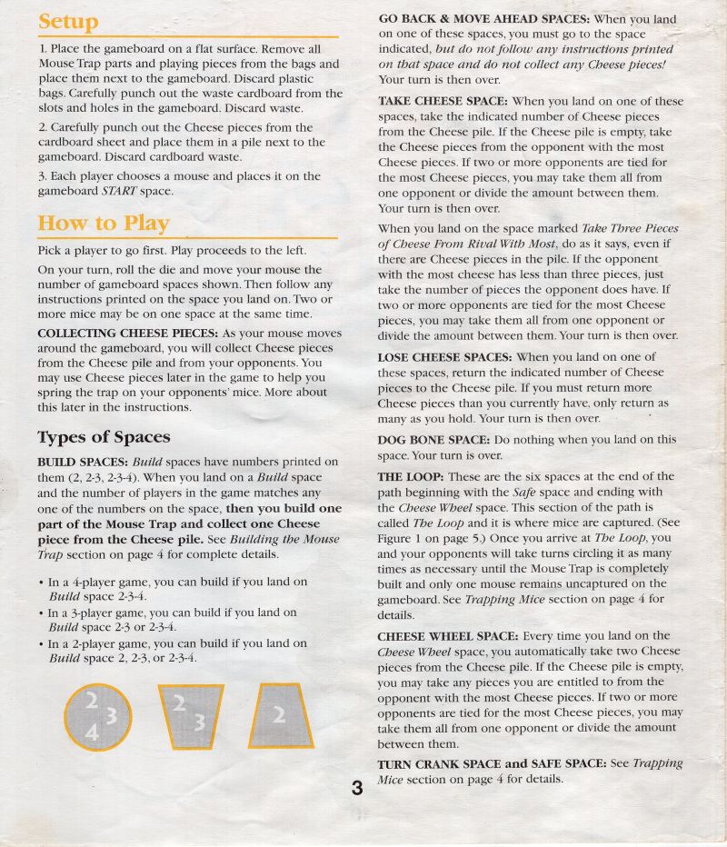 Mouse Trap Rules Page 3