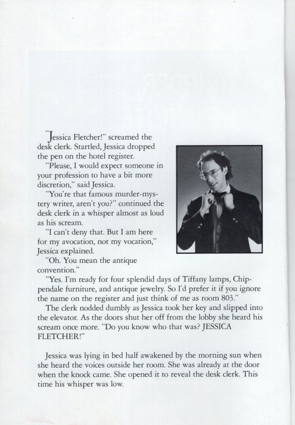 Murder She Wrote Mystery Puzzle - The Unconventional Murder Rules Page 2