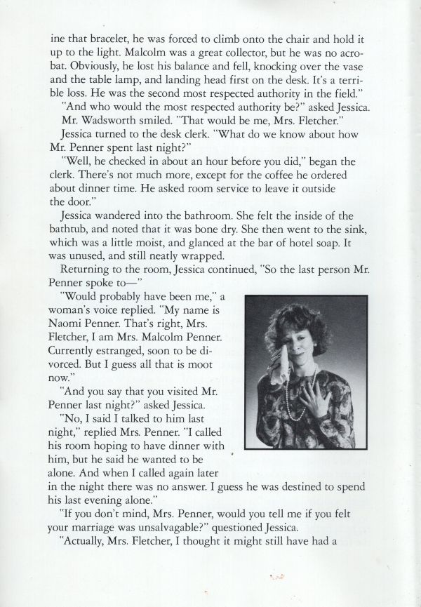 Murder She Wrote Mystery Puzzle - The Unconventional Murder Rules Page 4
