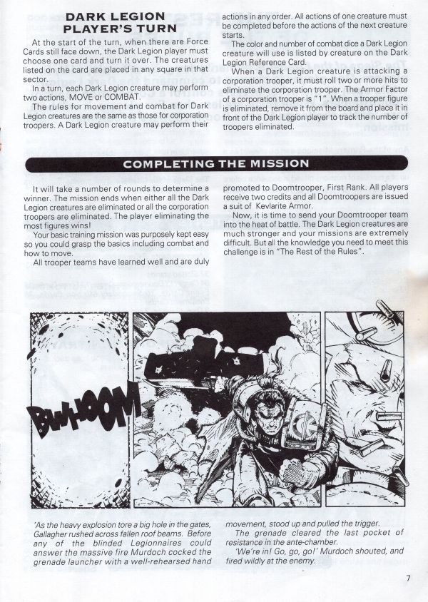 Mutant Chronicles - Siege of the Citadel Rules Page 7