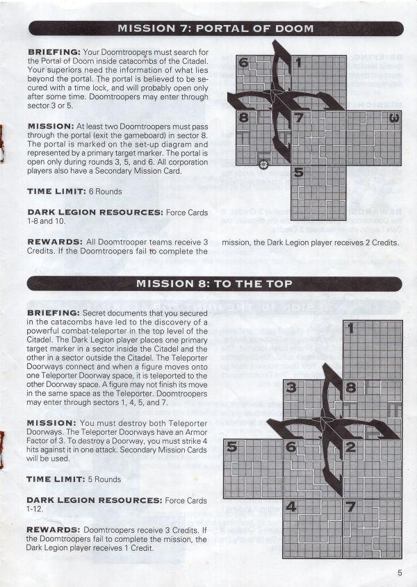 Mutant Chronicles - Siege of the Citadel Rules Page 5
