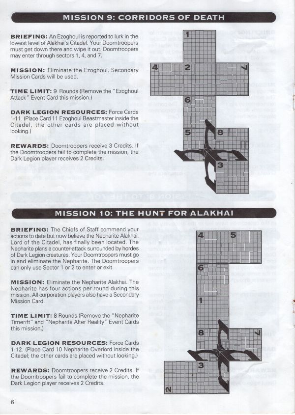 Mutant Chronicles - Siege of the Citadel Rules Page 6