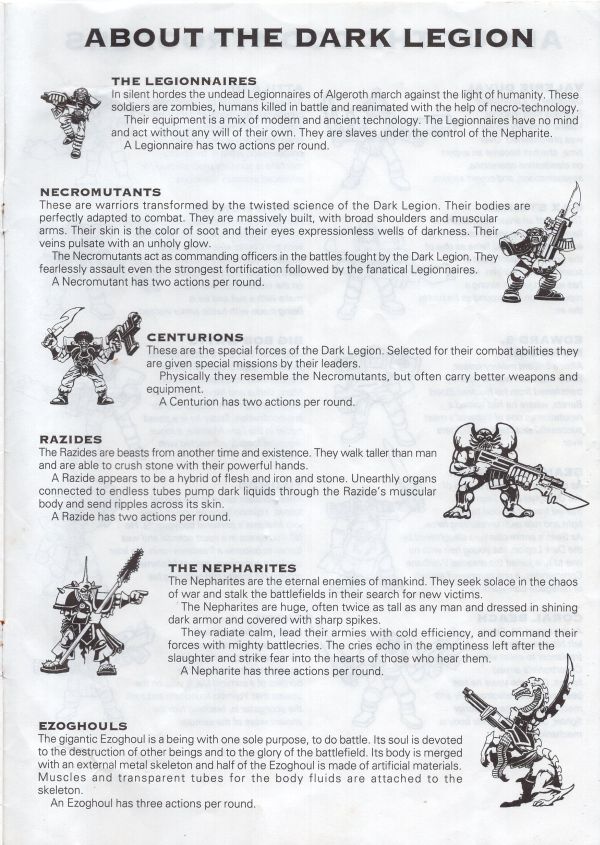 Mutant Chronicles - Siege of the Citadel Rules Page 7