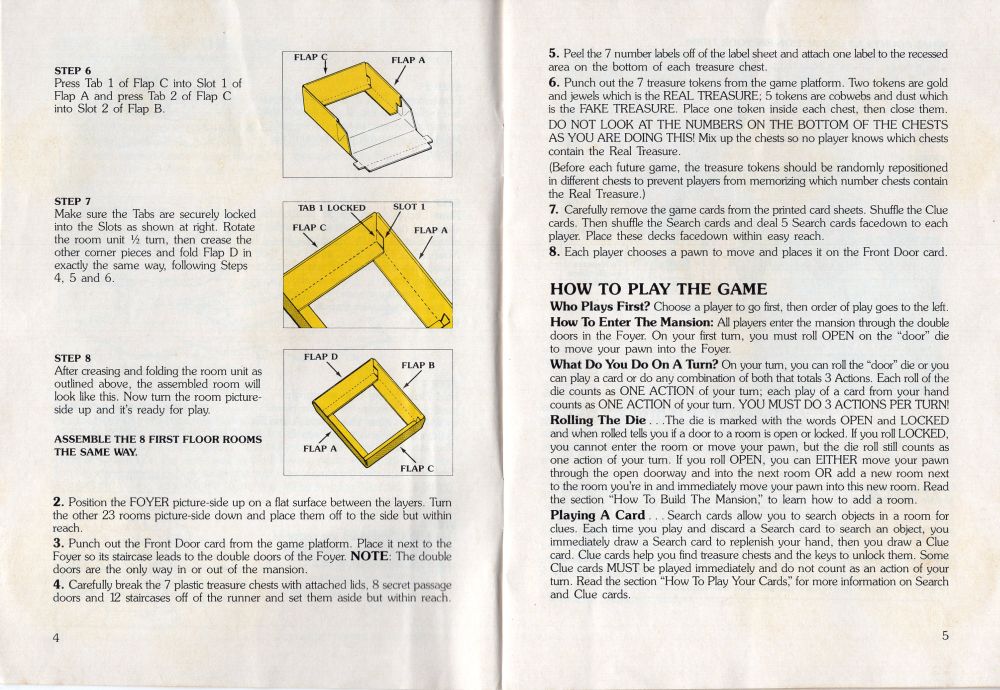 Mystery Mansion Rules Page 3