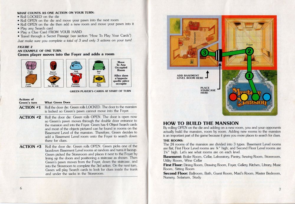Mystery Mansion Rules Page 4