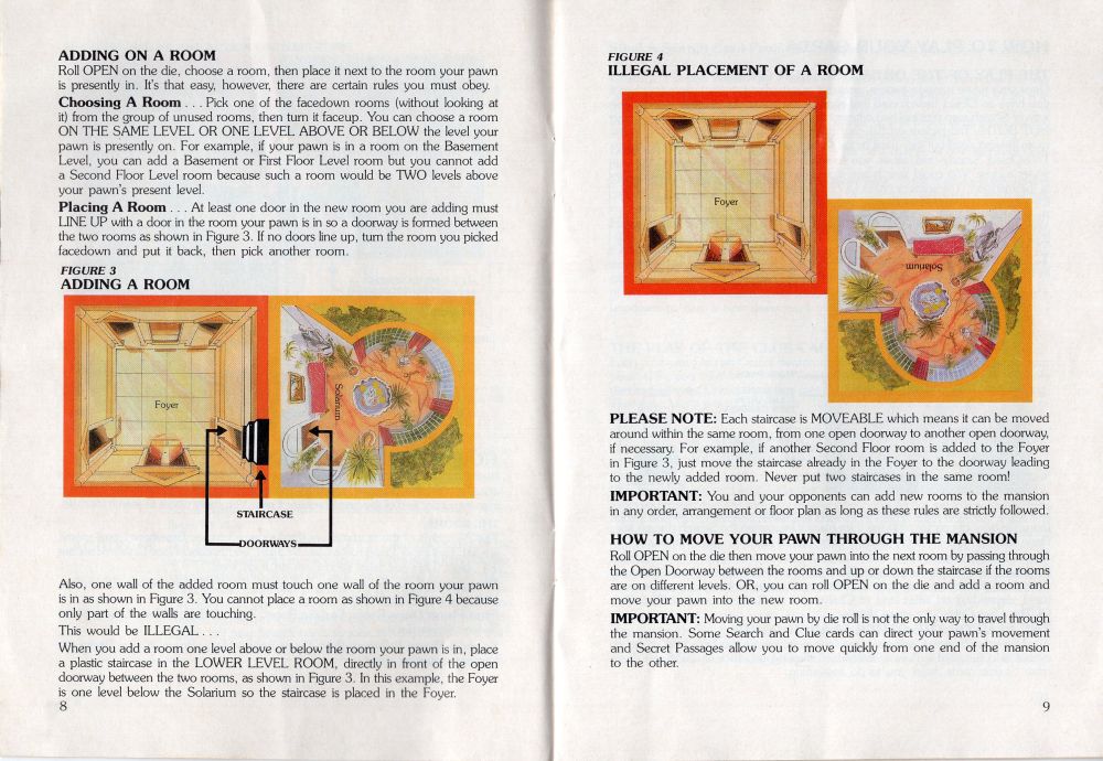 Mystery Mansion Rules Page 5