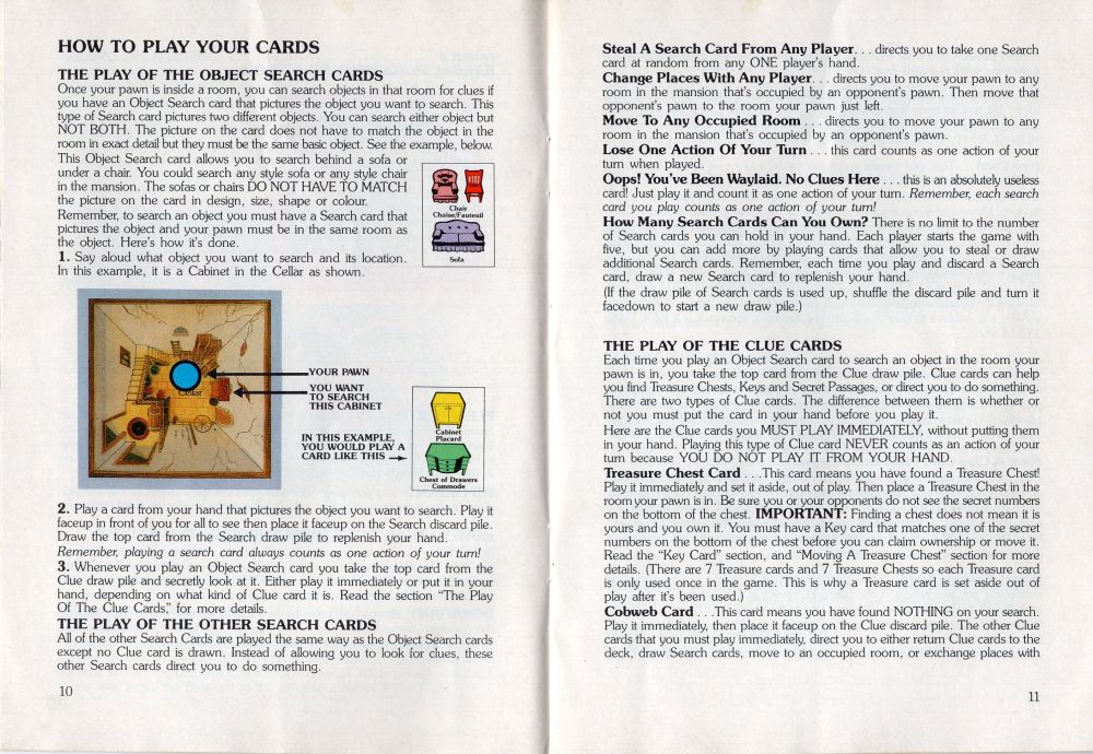 Mystery Mansion Rules Page 6