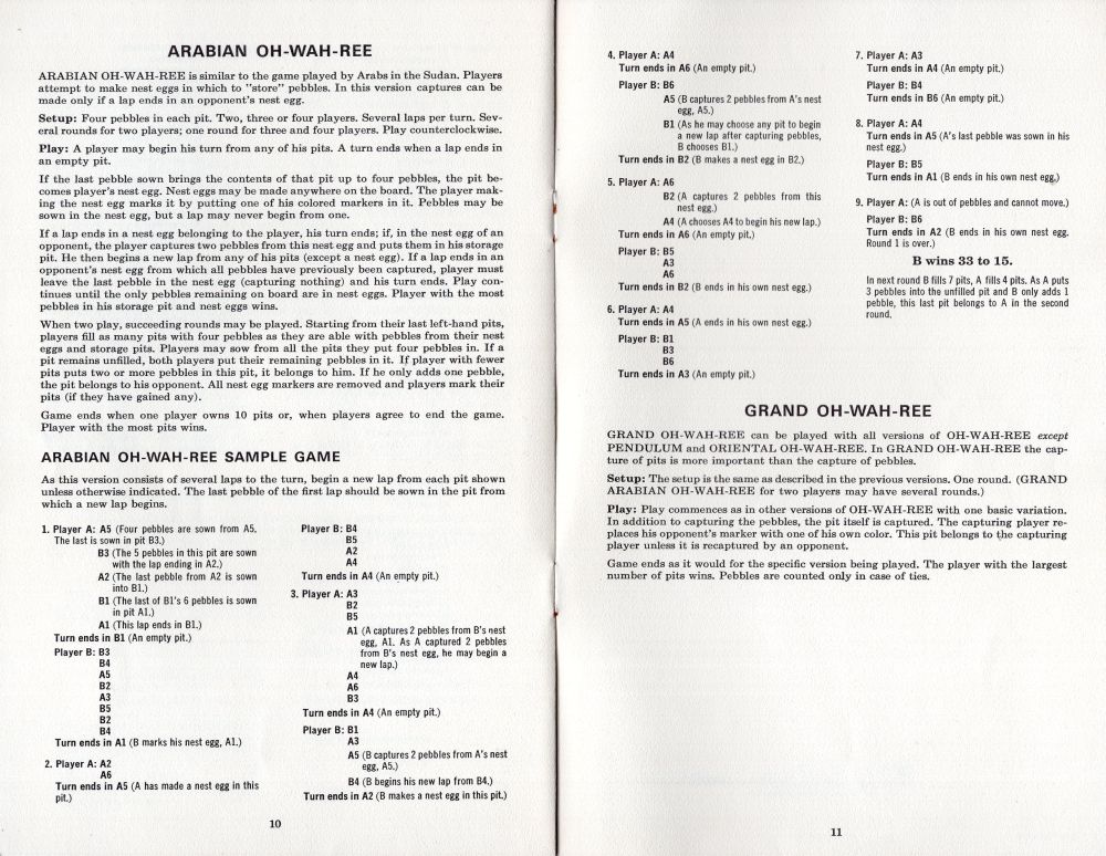Oh Wah Ree Rules Page 6