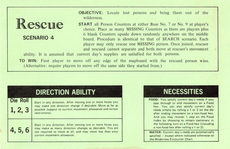 Outdoor Survival Rules Page 7