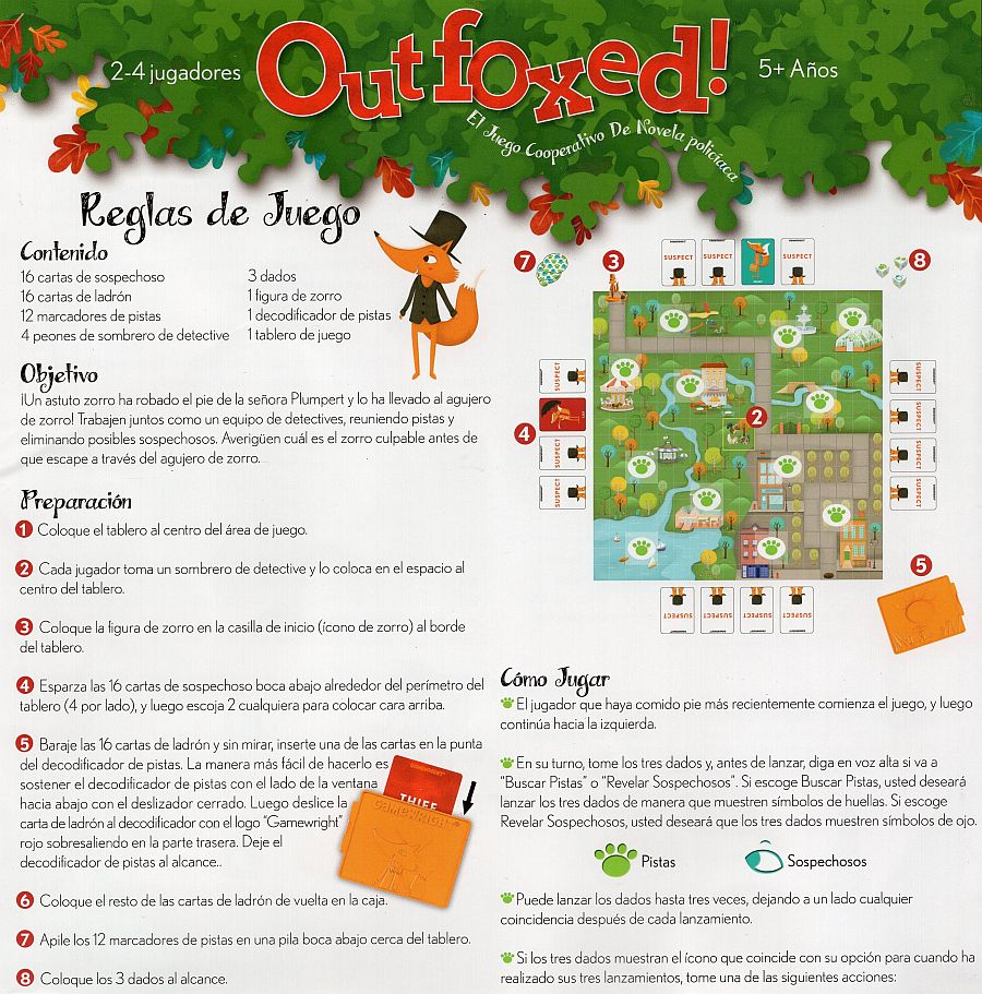 Outfoxed Rules Page 1