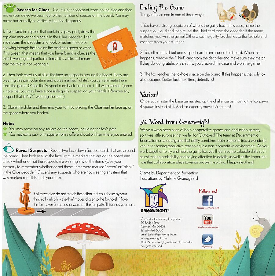 Outfoxed Rules Page 2