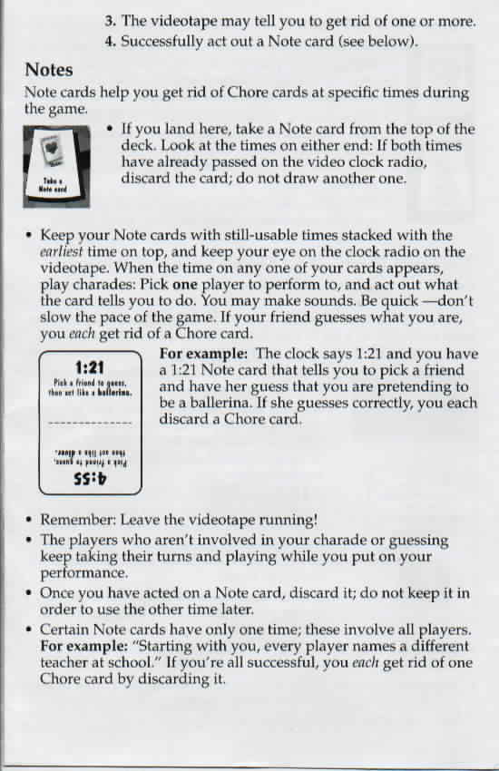 Party Mania Rules Page 4