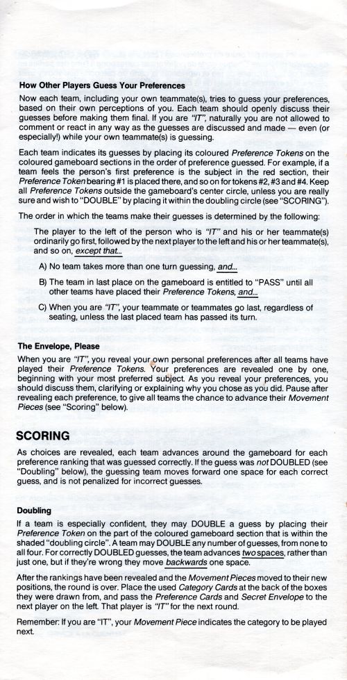 Personal Preference Rules Page 2