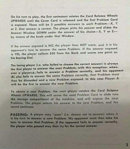 Play your Hunch Rules Page 3