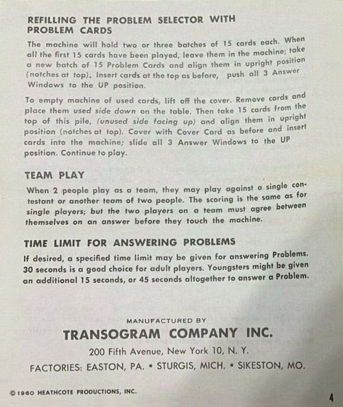 Play your Hunch Rules Page 4