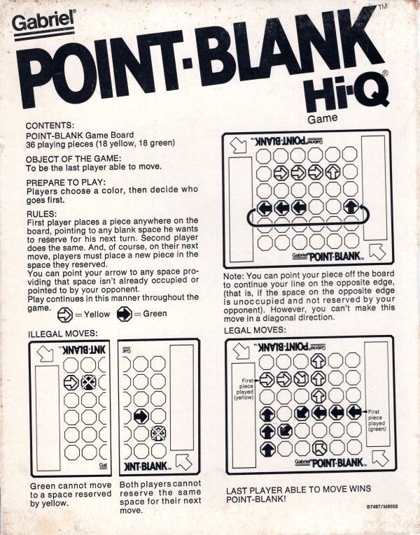 Point-Blank Rules Page 1