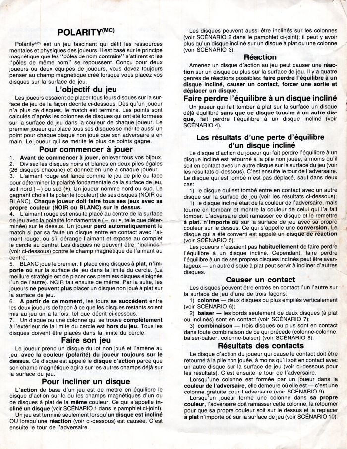 Polarity Rules Page 1