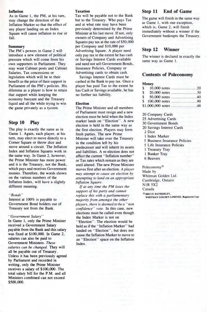 Poleconomy Rules Page 8