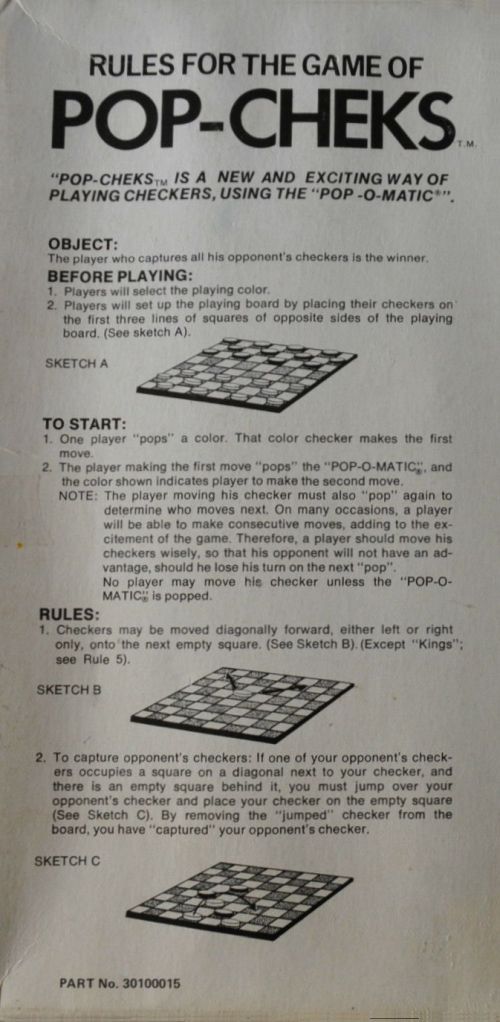 Pop-Cheks Rules Page 1
