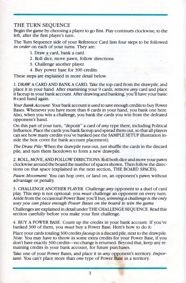 Power Barons Rules Page 3