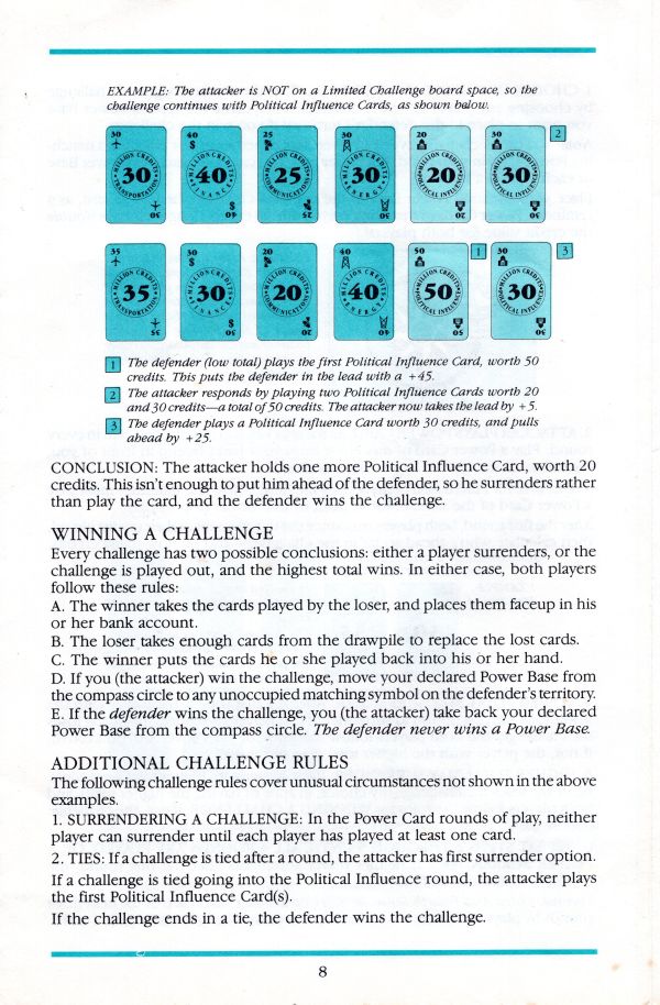 Power Barons Rules Page 8