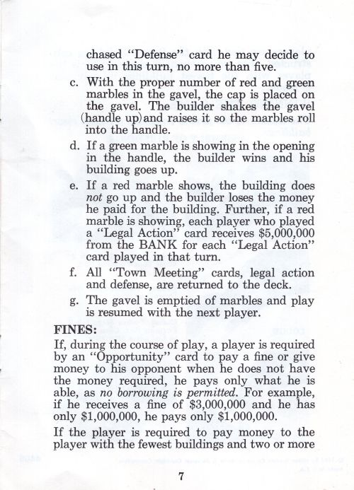 Prize Property Rules Page 7