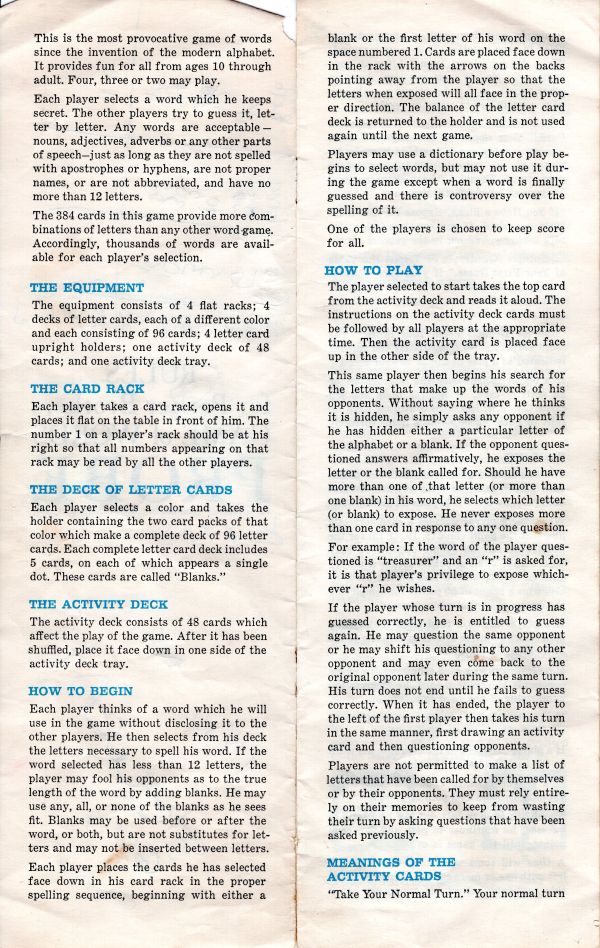 Probe Rules Page 2