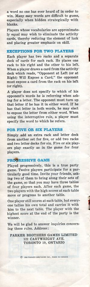 Probe Rules Page 4