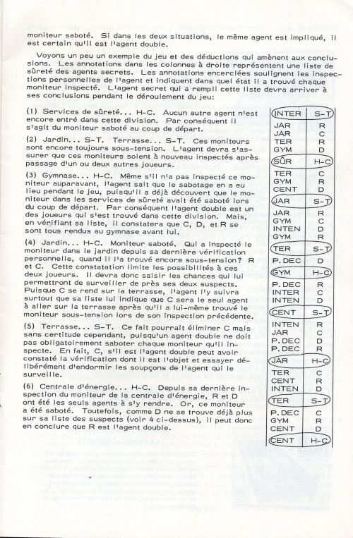 Project KGB  - L'Agent Double Rules Page 7
