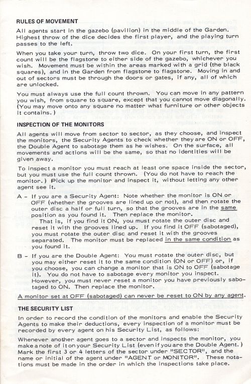 Project KGB  - The Double Agent Rules Page 3